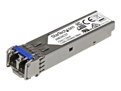 StarTech.com Gigabit LWL SFP Transceiver Modul - HP J4859C kompatibel - SM/MM LC mit DDM - 10km / 550m - 1000Base-LX - SFP (Mini-GBIC)-