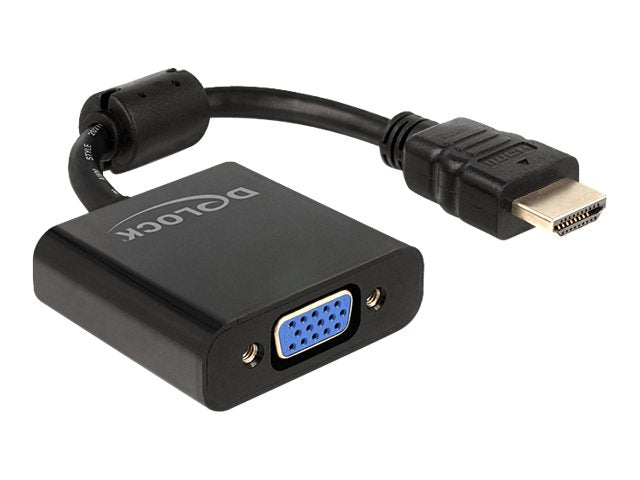 Delock Videoanschluß - HD-15 (VGA) (W) bis HDMI (M)