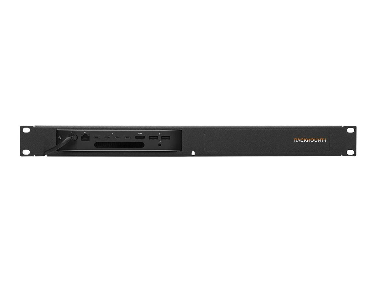 Rackmount.IT RM-AP-T1 - Rackmontagesatz - Schwarz, RAL 9004 - 1U - 48.3 cm (19")