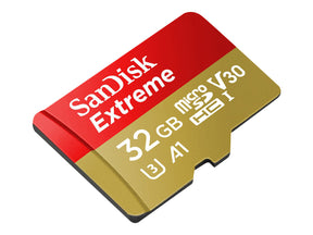 SanDisk Extreme - Flash-Speicherkarte (microSDHC/SD-Adapter inbegriffen)