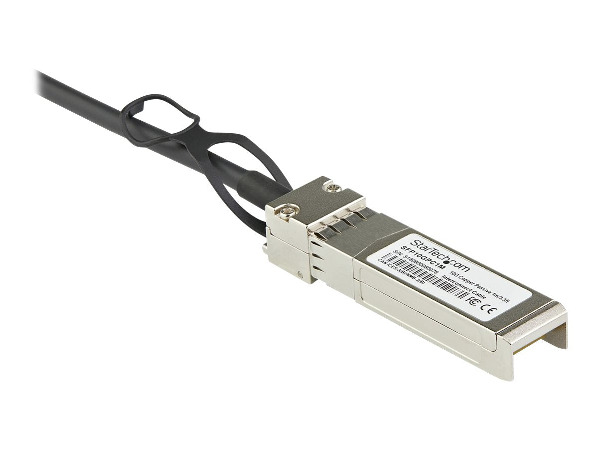 StarTech.com DACSFP10G2M SFP+ Kabel (2m, 10 GbE, Dell EMC DAC-SFP-10G-2M kompatibles SFP+ Kabel, Passives Kupfer DAC Kabel, Mini-GBIC) - 10GBase Direktanschlusskabel - SFP+ (S)