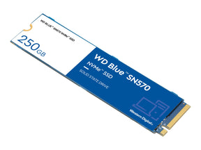 WD Blue SN570 NVMe SSD WDS250G3B0C - SSD - 250 GB - intern - M.2 2280 - PCIe 3.0 x4 (NVMe)