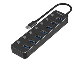 SANDBERG Hub - 7 x SuperSpeed USB 3.0 - Desktop