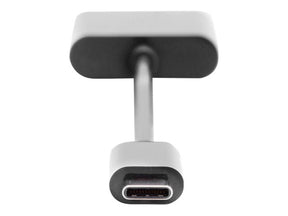 DIGITUS USB Type-C Adapter / Konverter, Type-C auf USB Type-C + 3.5mm Klinke