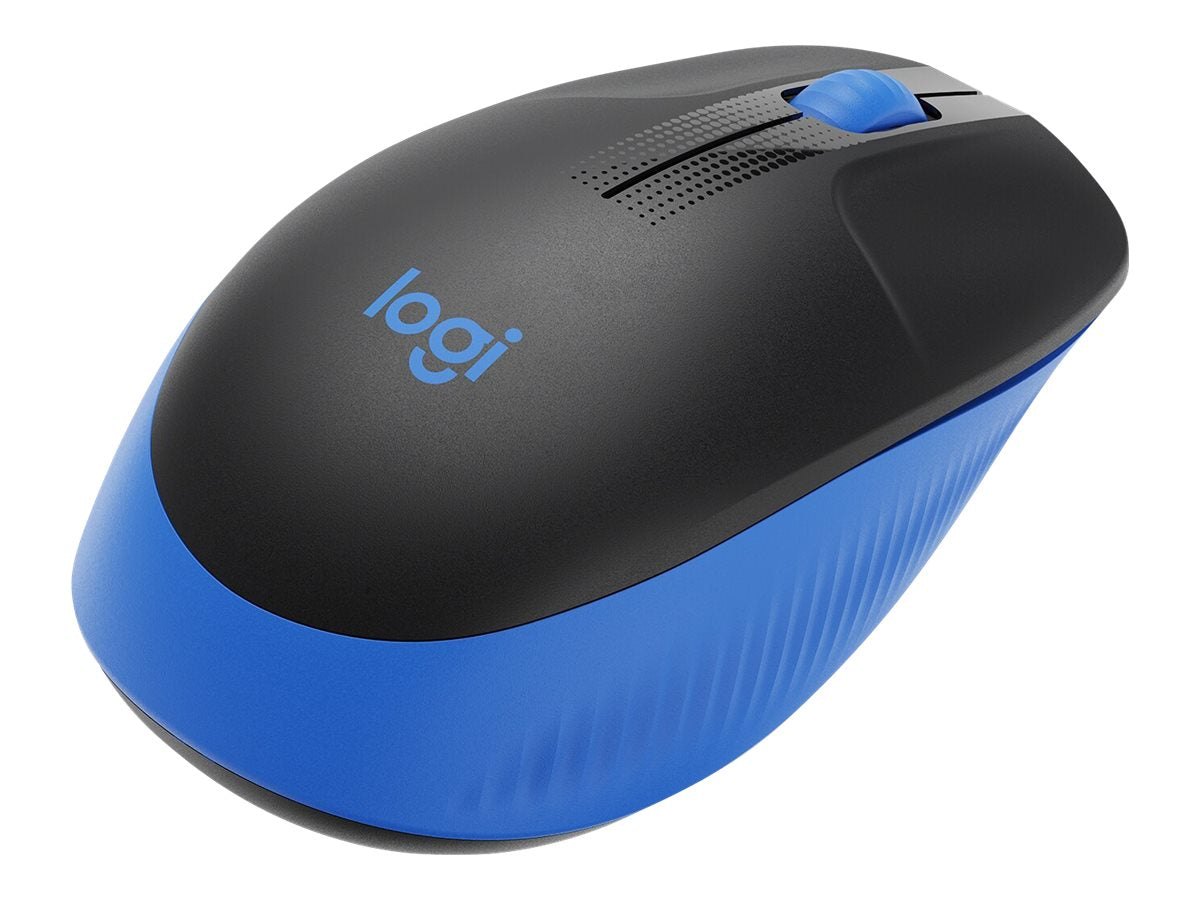 Logitech M190 - Maus - optisch - 3 Tasten - kabellos - kabelloser Empfänger (USB)