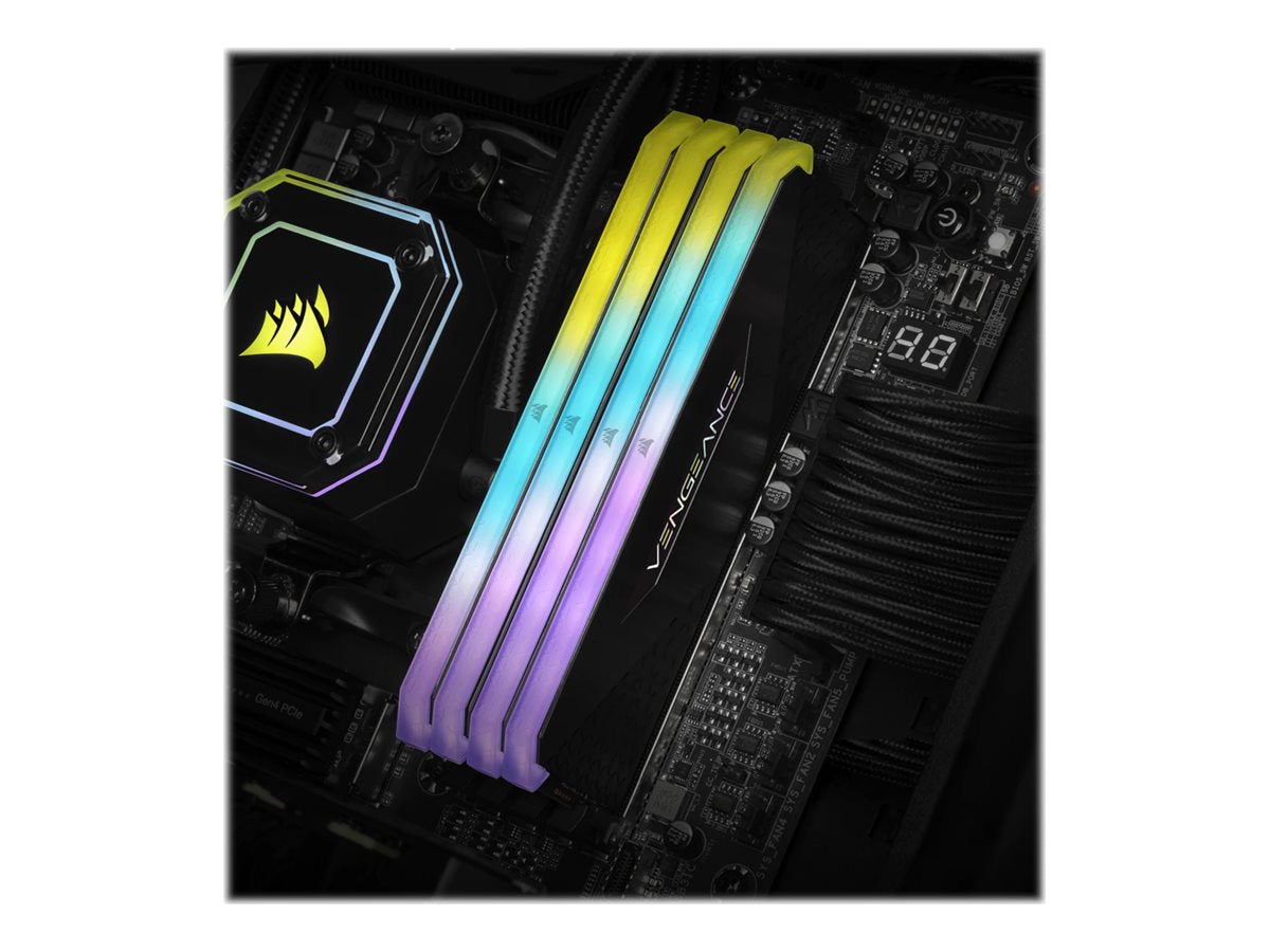 Corsair Vengeance RGB RT - DDR4 - Kit - 128 GB: 4 x 32 GB