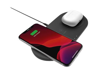 Belkin BoostCharge Dual - Induktive Ladematte + AC-Netzteil