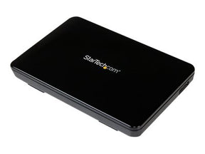 StarTech.com Externes 2,5 SATA III SSD USB 3.0 Festplattengehäuse mit UASP Unterstützung - Schwarzes 2,5 Zoll (6,4cm)