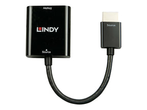 Lindy Videokonverter - HDMI - VGA - Schwarz