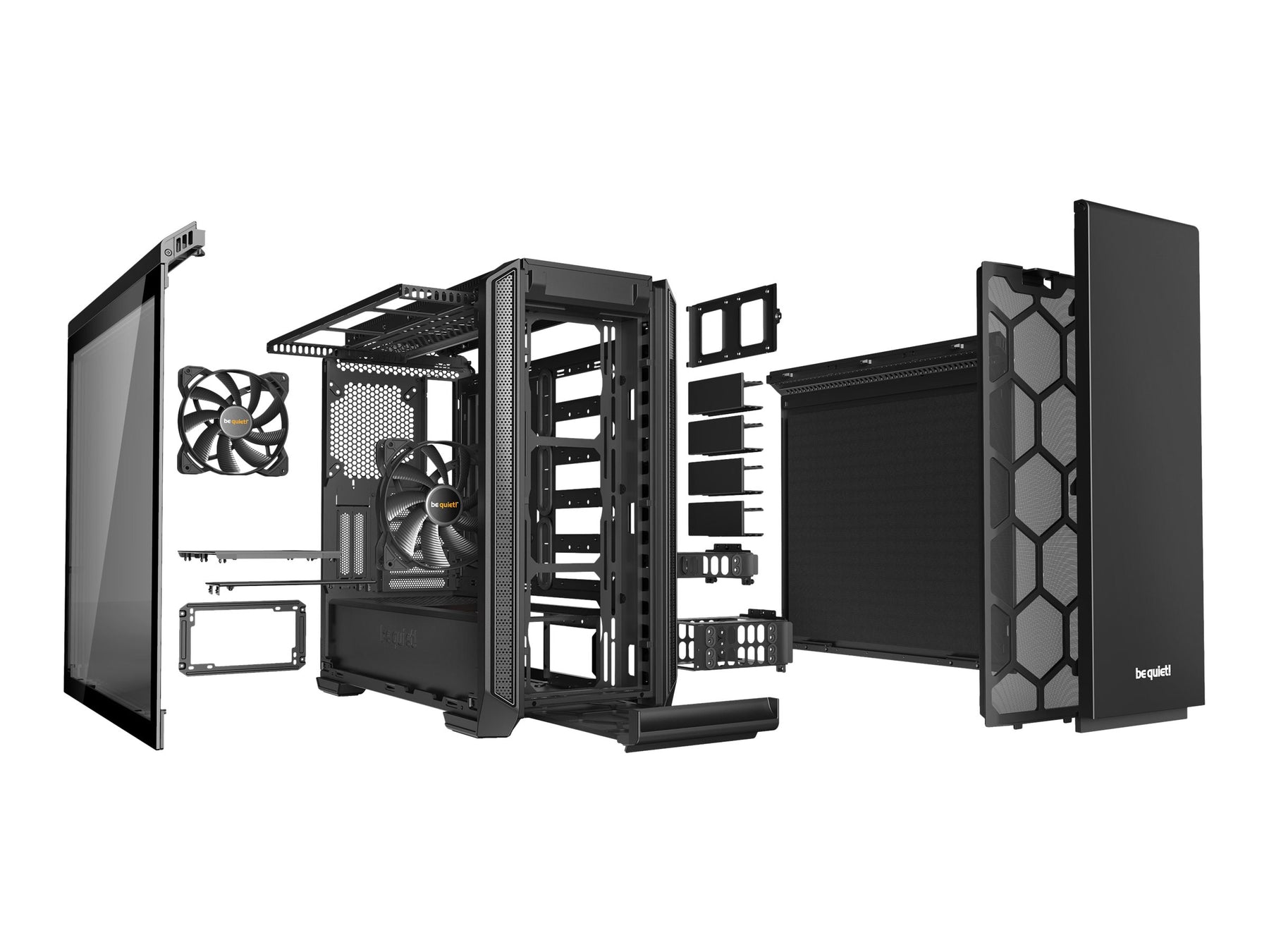 Be Quiet! Silent Base 601 Window - Tower - E-ATX - Seitenteil mit Fenster - keine Spannungsversorgung (ATX / PS/2)