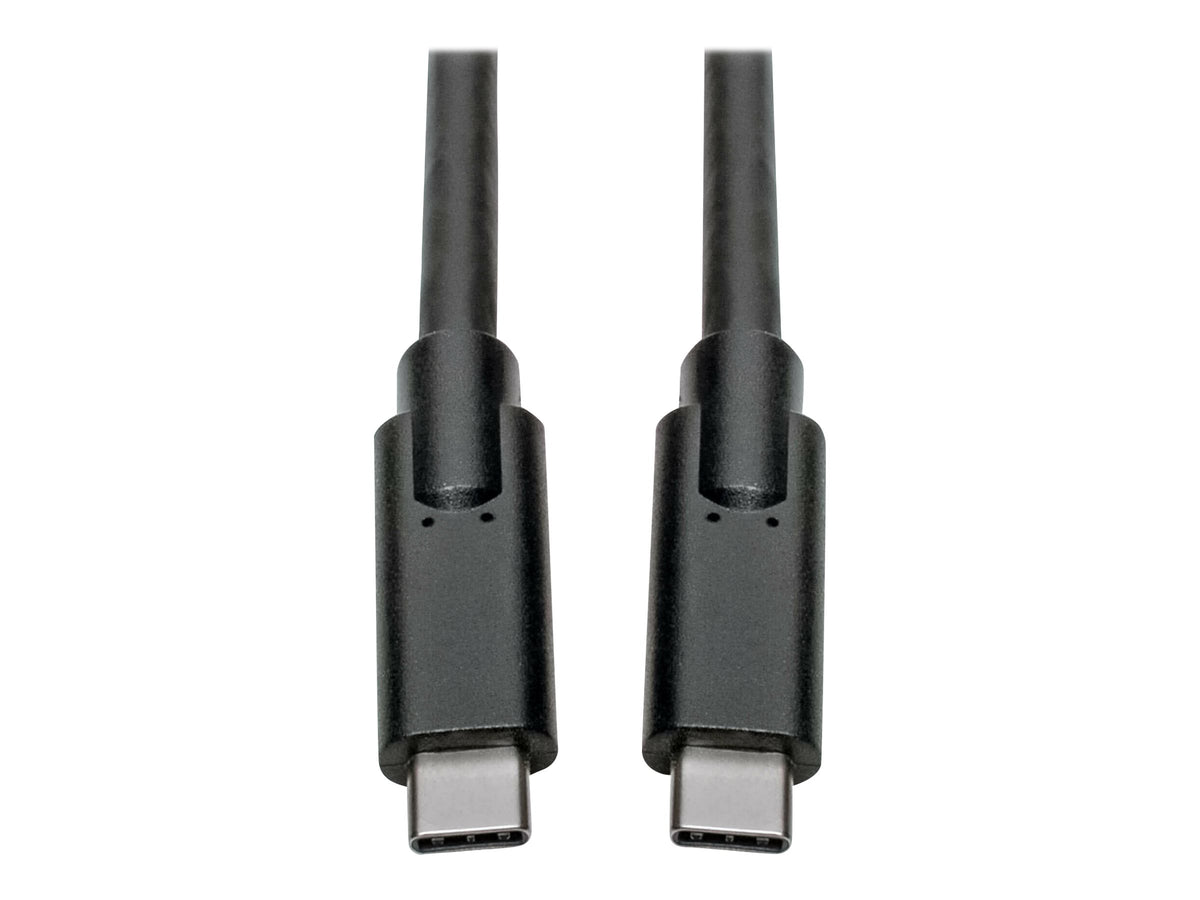 Tripp USB Type-C to Type-C Cable, M/M, 3.1, Gen 1, 5 Gbps, 10 ft. - Thunderbolt 3 Compatible, 3A Rating - USB-Kabel - 24 pin USB-C (M)