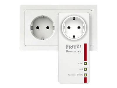 AVM FRITZ!Powerline 1220E - Powerline Adapterkit - GigE, HomePlug AV (HPAV)