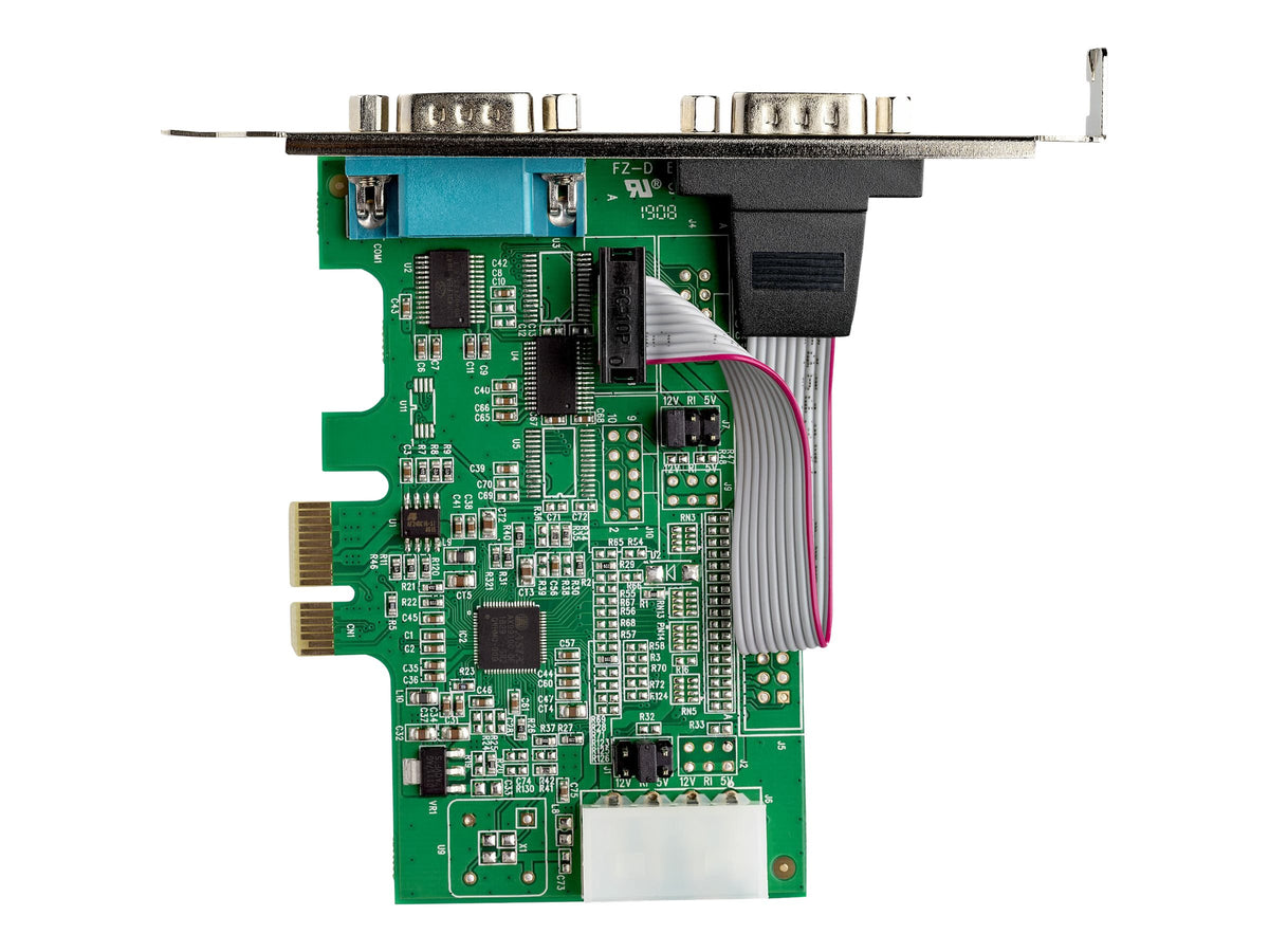 StarTech.com 2 Port Serielle PCI Express RS232 Adapter Karte - Serielle PCIe RS232 Kontroller Karte - PCIe zu Dual Serielle DB9 - 16950 UART - Erweiterungskarte - Windows & Linux (PEX2S953)