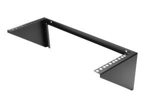 StarTech.com 4 HE 19 Zoll vertikale Wandmontage Rack Halterung aus Stahl - Schwarz - Halterung - geeignet für Wandmontage - Schwarz - 4U - 48.3 cm (19")