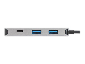 Targus Hub - 2 x USB 3.2 Gen 1 + 1 x USB-C 3.2 Gen 1 + 1 x USB-C 3.2 Gen 1 (Spannungsversorgung)