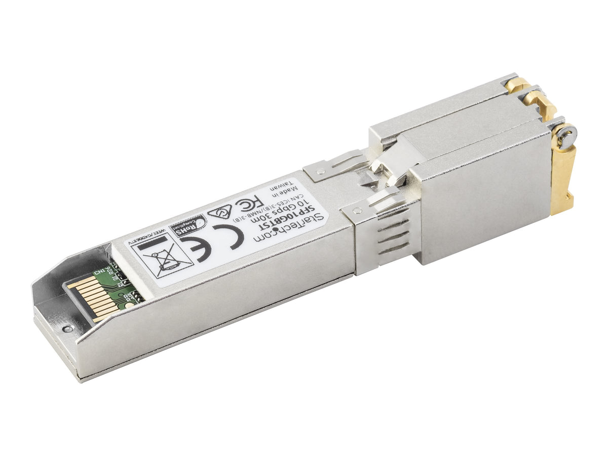 StarTech.com MSA konformes 10 Gigabit Glasfaser SFP+ Transceiver Modul