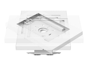 Neomounts Befestigungskit (Montage, Gehäuse, 6 Paneele) - für Tablett - verriegelbar - weiß - Bildschirmgröße: 24.6 cm, 25.7 cm, 25.9 cm, 26.4 cm, 27.9 cm (9.7", 10.1", 10.2", 10.4", 11")