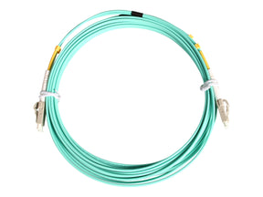 StarTech.com 2m Fiber Optic Cable - 10 Gb Aqua - Multimode Duplex 50/125 - LSZH - LC/LC - OM3 - LC to LC Fiber Patch Cable - Patch-Kabel - LC Multi-Mode (M)