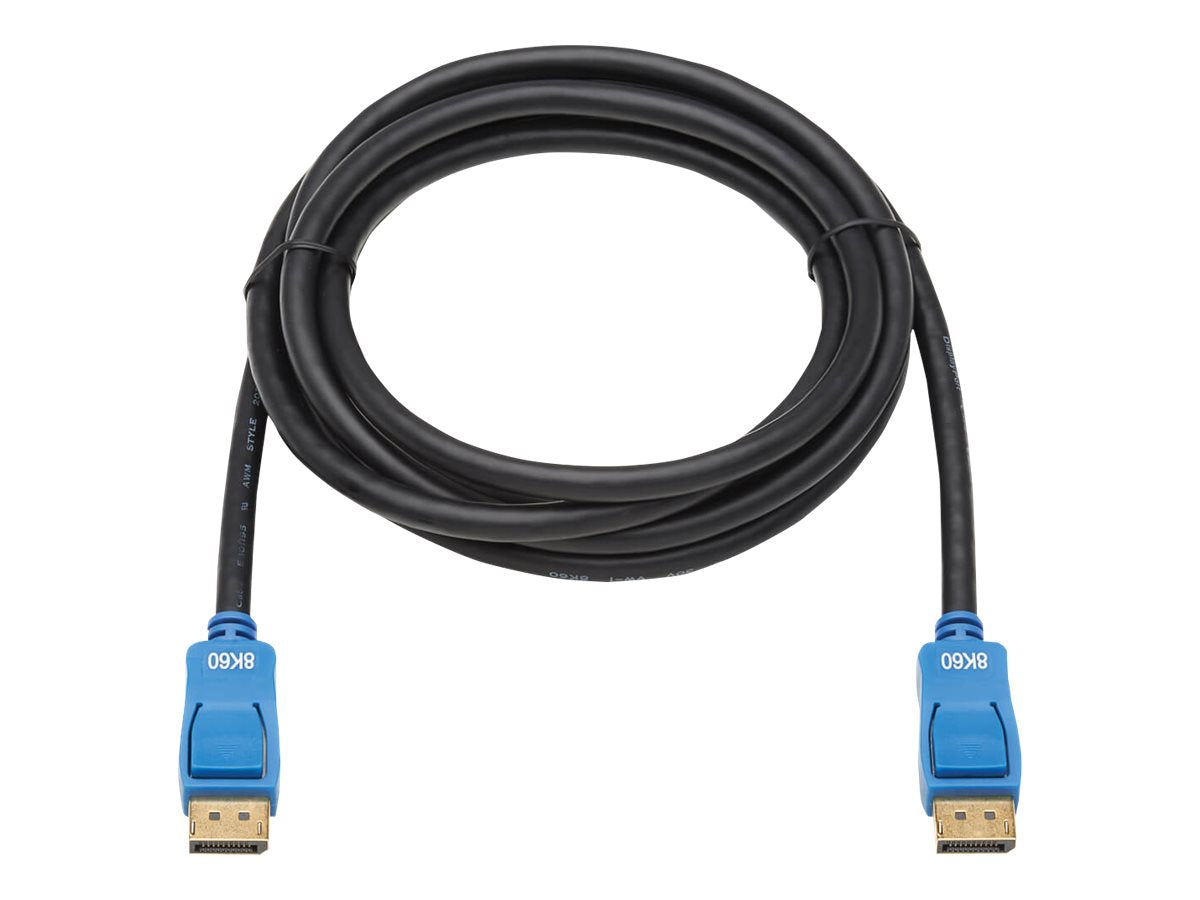 Tripp DisplayPort 1.4 Cable - 8K UHD @ 60 Hz, HDR, HBR3, HDCP 2.2, 4:4:4, BT.2020, M/M, Black, 6 ft. - DisplayPort-Kabel - DisplayPort (M)