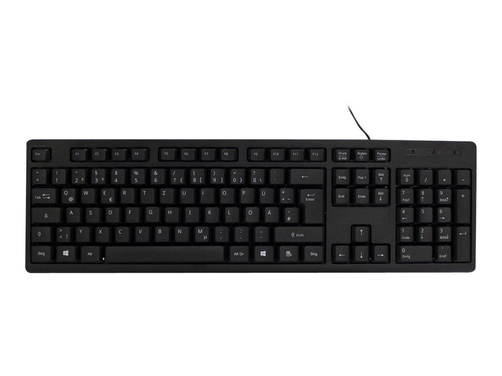 Inter-Tech K-118 - Tastatur - USB - QWERTZ