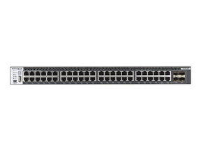 Netgear M4300-48X - Switch - L3 - managed - 48 x 10 Gigabit Ethernet + 4 x 10 Gigabit SFP+, gemeinsam genutzt