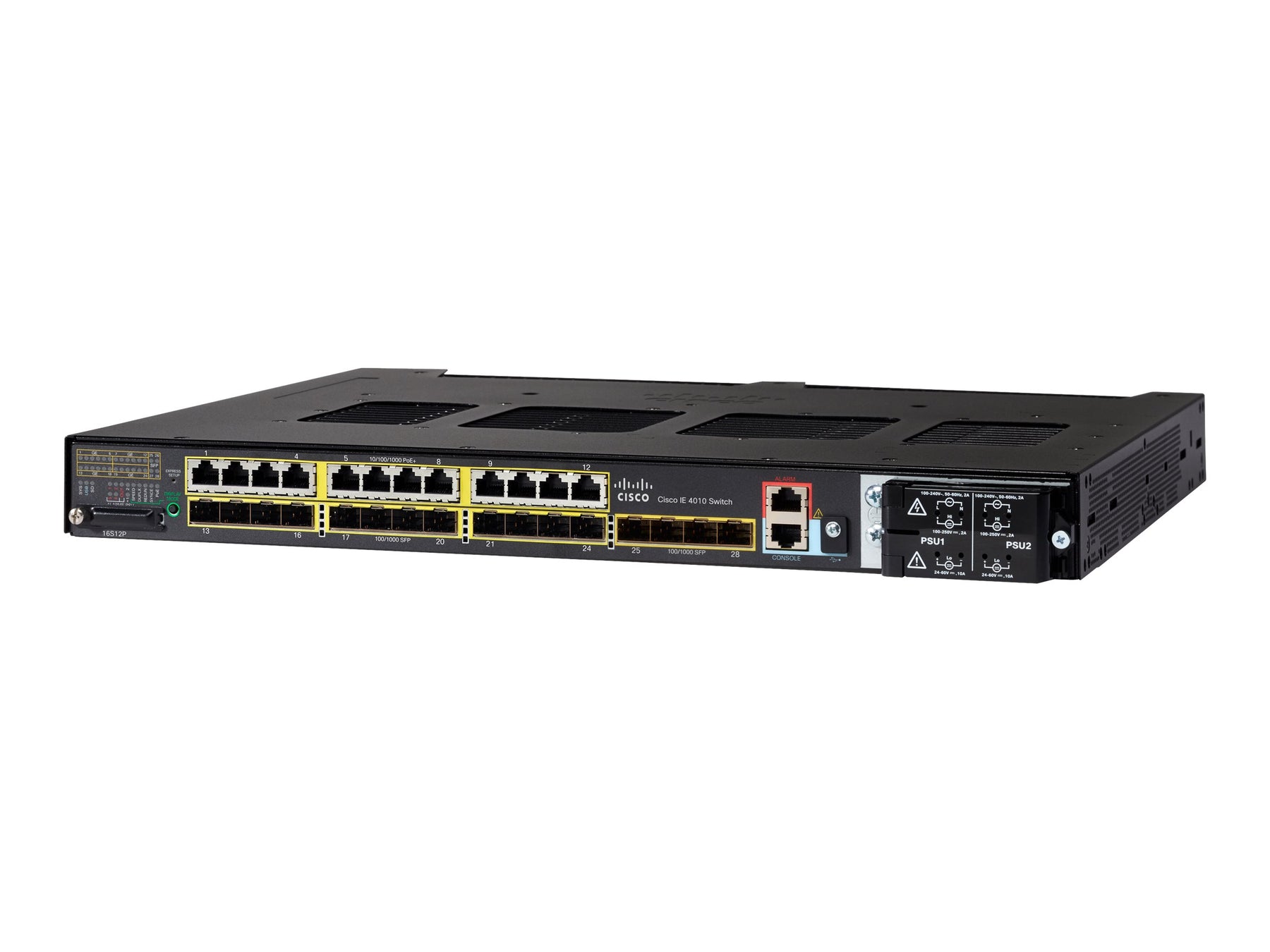 Cisco Industrial Ethernet 4010 Series - Switch - managed - 12 x 10/100/1000 (PoE+)