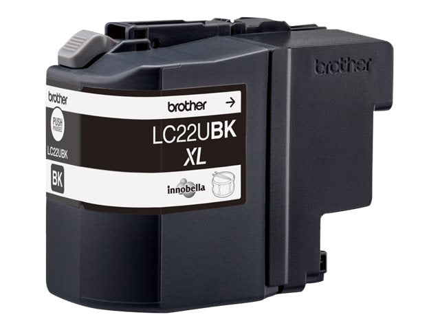 Brother LC22UBK - XL - Schwarz - Original - Tintenpatrone