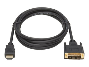 Tripp Safe-IT HDMI-to-DVI Cable Antibacterial M/M DVI-D Single Link, 1920 x 1200 @ 60 Hz, Black, 6 ft.