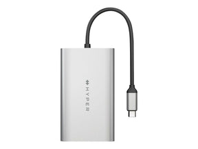 Targus HyperDrive Dual - Videoadapter - 24 pin USB-C zu HDMI, 24 pin USB-C - USB-Stromversorgung (100 W)