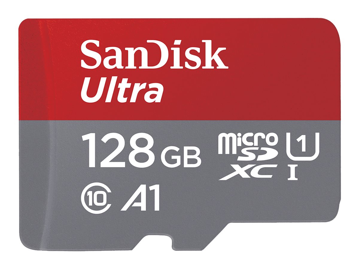 SanDisk Ultra - Flash-Speicherkarte (microSDXC-an-SD-Adapter inbegriffen)