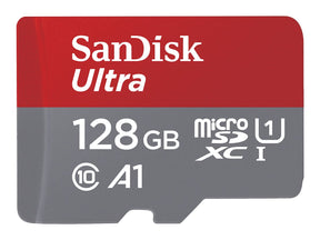 SanDisk Ultra - Flash-Speicherkarte (microSDXC-an-SD-Adapter inbegriffen)