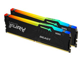 Kingston FURY Beast RGB - DDR5 - Kit - 16 GB: 2 x 8 GB