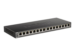 D-Link DGS 1016S - Switch - unmanaged - 16 x 10/100/1000