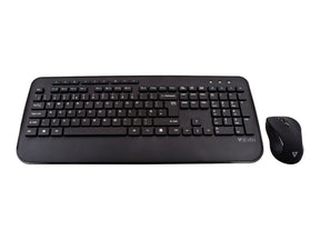 V7 CKW300UK - Tastatur-und-Maus-Set - kabellos