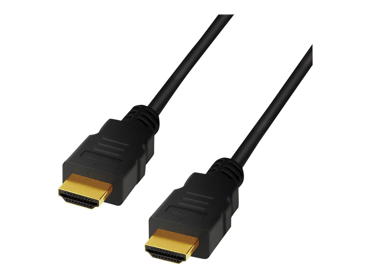 LogiLink HDMI-Kabel mit Ethernet - HDMI männlich zu HDMI männlich