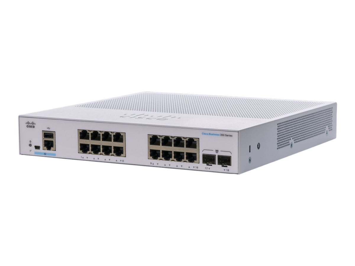 Cisco Business 350 Series CBS350-16T-E-2G - Switch