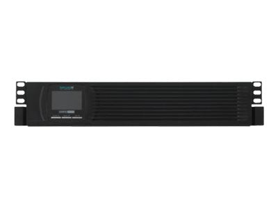 ONLINE USV X2000R - USV (Rack - einbaufähig) - Wechselstrom 230 V - 2000 Watt - 2000 VA 9 Ah - RS-232, USB - Ausgangsanschlüsse: 8 - 2U (19")