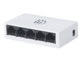 Manhattan 5-Port Fast Ethernet Switch, Plastic, Three Year Warranty, Box