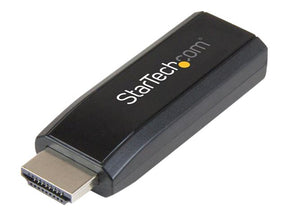 StarTech.com HDMI to VGA Adapter - Aux Audio Output - Compact - 1920x1200 - HDMI to VGA (HD2VGAMICRA)