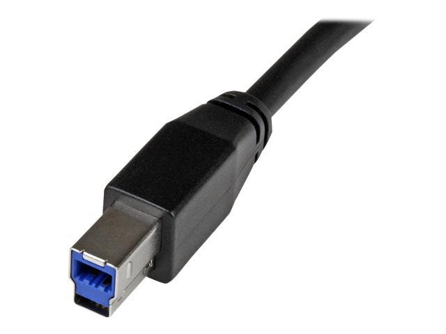 StarTech.com 5m Aktives USB 3.0 USB-A auf USB-B Kabel - USB A zu USB B Anschlusskabel - USB 3.1 Gen 1 (5 Gbit/s)