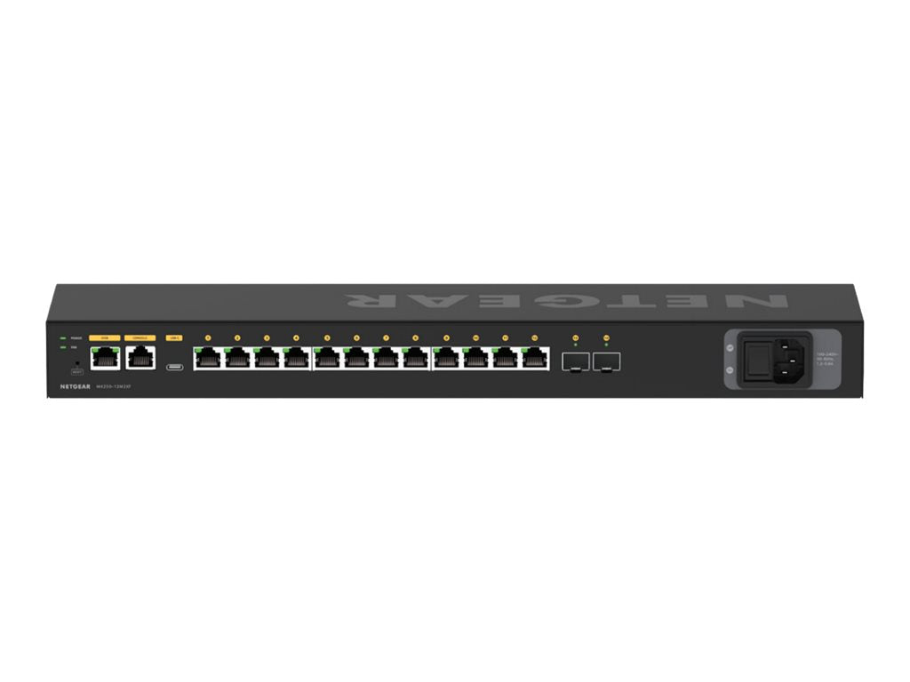 Netgear AV Line M4250-12M2XF - Switch - L3 - managed