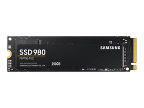 Samsung 980 MZ-V8V250BW - SSD - verschlüsselt - 250 GB - intern - M.2 2280 - PCIe 3.0 x4 (NVMe)