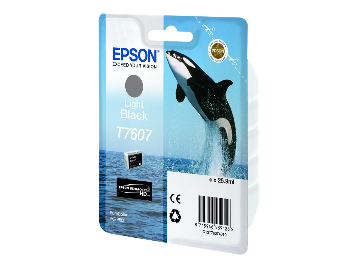 Epson T7607 - 26 ml - Schwarz - Original - Blisterverpackung