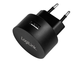 LogiLink USB wall charger - Netzteil - 10.5 Watt - 2.1 A (USB)