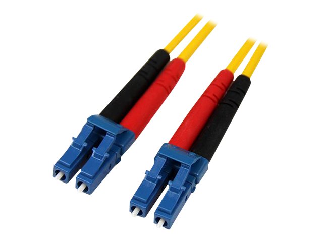 StarTech.com 4m Fiber Optic Cable - Single-Mode Duplex 9/125 - LSZH - LC/LC - OS1 - LC to LC Fiber Patch Cable (SMFIBLCLC4)