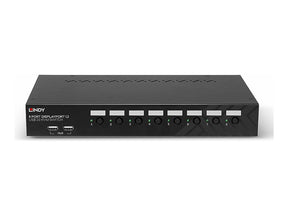 Lindy KVM-/Audio-Switch - 8 x DisplayPort / Audio / USB