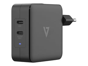 V7 Netzteil - 3 A - 2 Ausgabeanschlussstellen (24 pin USB-C)