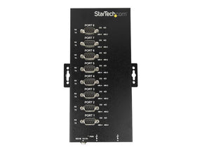 StarTech.com 8 Port industrieller USB auf RS232/ 422/ 485 Serieller Adapter