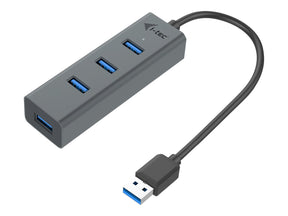 i-tec USB 3.0 Metal Passive HUB - Hub - 4 x SuperSpeed USB 3.0