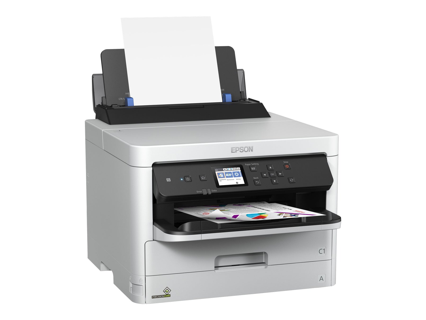 Epson WorkForce Pro WF-C5210DW - Drucker - Farbe - Duplex - Tintenstrahl - A4/Legal - 4800 x 1200 dpi - bis zu 24 Seiten/Min. (einfarbig)/